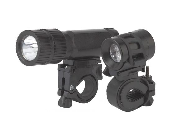 Велосипедный фонарь ЭРА VB-601 Бим комплект, 3Вт/6xLED, 3xAAA 2xCR2032, бл Б0029194 