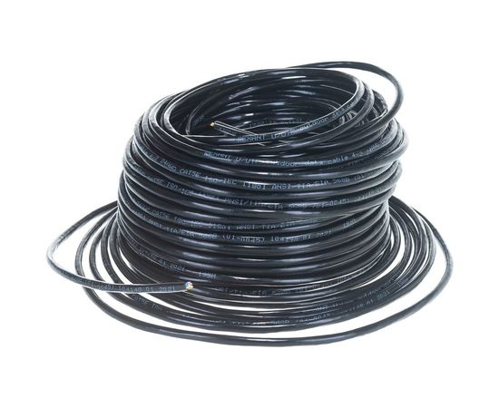 Кабель REXANT UTP 4PR 24AWG, CU , CAT5e, 100 МГц, PE, черный, OUTDOOR, бухта 50 м 01-0045-50 