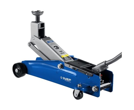 Гидравлический подкатной домкрат 3т, 192-533мм, ЗУБР Профессионал T77 43055-3 