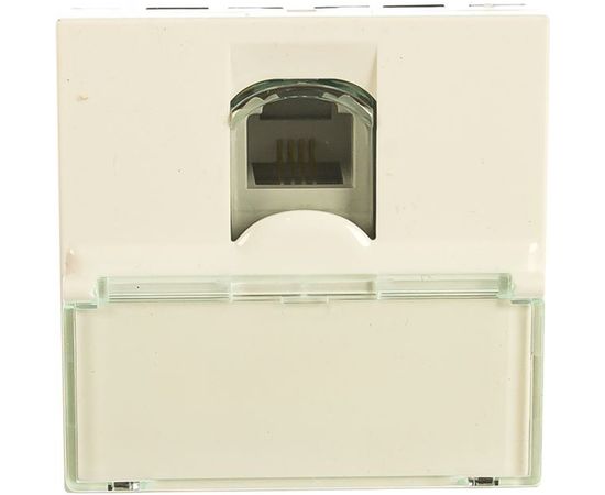 Розетка Legrand Mosaic RJ11 2 модуля 78731 