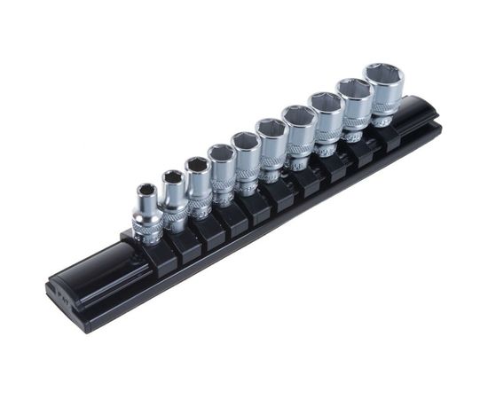 Набор торцевых безударных головок (10 шт; 5-14 мм; 1/4") Inforce 11-01-256 – изображение 3