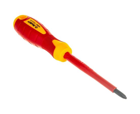 Набор: диэлектрический, высоковольтный губцевый инструмент, до ~1000В, 7шт Зубр ЭКСПЕРТ 2214-H7_z01 – изображение 8