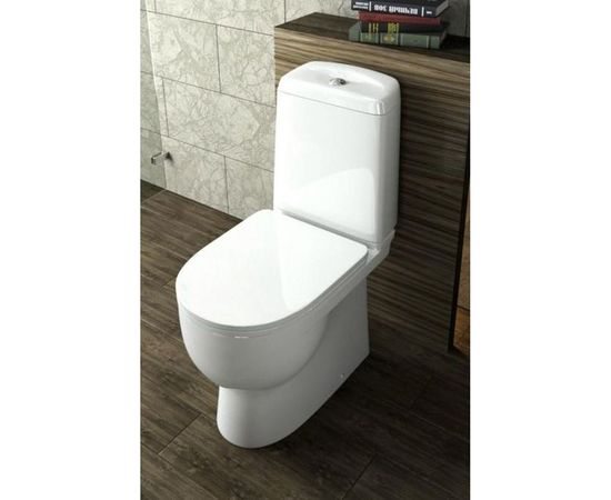 Унитаз-компакт Sanita Luxe Best с быстросъемным сиденьем-микролифт 00008320 BSTSLCC04020522 – изображение 3