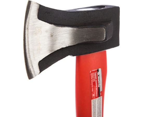 Топор-колун Matrix Optimal с клиновидным полотном 1000 г фиберглас двухкомпонентное топорище 400 мм 21819 – изображение 2