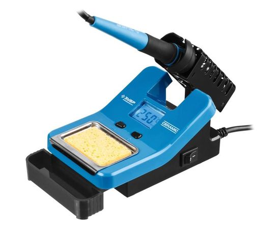 Цифровая паяльная станция с ЖК дисплеем, 160-520C, 48Вт Зубр ПРОФЕССИОНАЛ 55334 – изображение 8