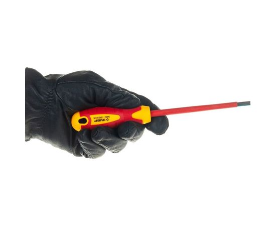 Набор: диэлектрический, высоковольтный губцевый инструмент, до ~1000В, 7шт Зубр ЭКСПЕРТ 2214-H7_z01 – изображение 13