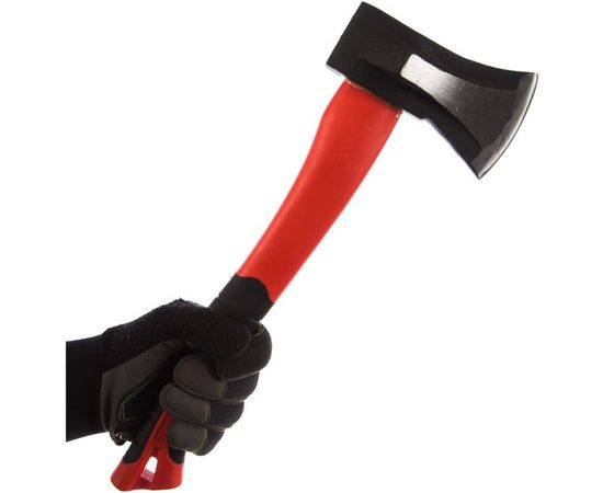 Топор-колун Matrix Optimal с клиновидным полотном 1000 г фиберглас двухкомпонентное топорище 400 мм 21819 – изображение 3