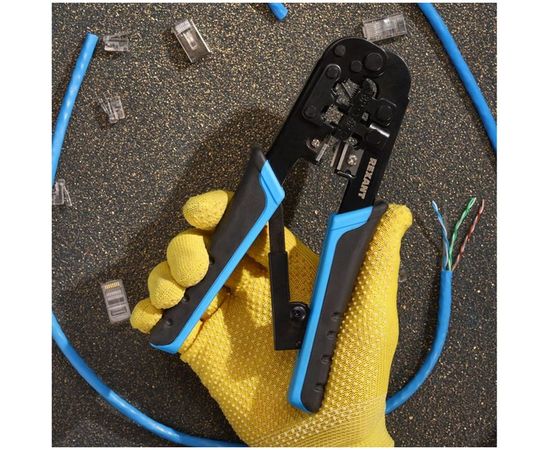 Кримпер REXANT HT-568R для обжима 8P8C, 6P6C 12-3432-1 – изображение 5