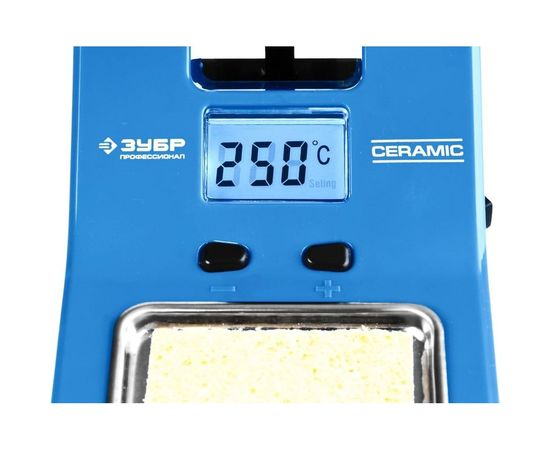 Цифровая паяльная станция с ЖК дисплеем, 160-520C, 48Вт Зубр ПРОФЕССИОНАЛ 55334 – изображение 7