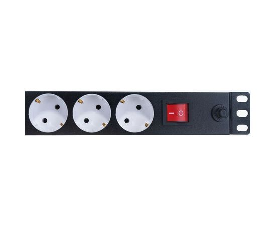 Блок электрических розеток TLK 19, металлический корпус TLК-RS08MF1-BK – изображение 3