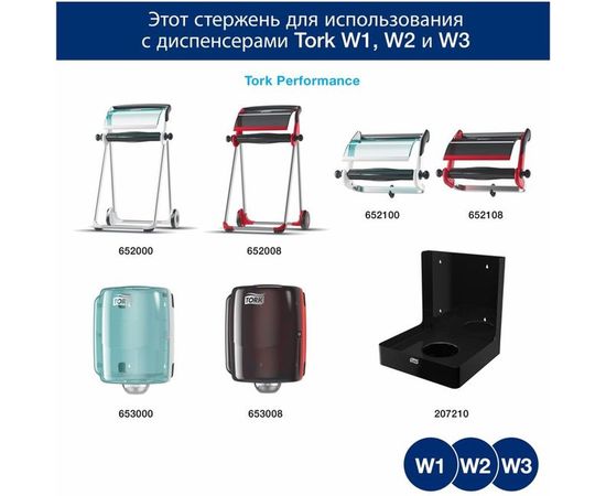 Нетканый материал TORK арт. 530137 Premium 530, белый, малый рулон 106,4 м 8925 – изображение 4