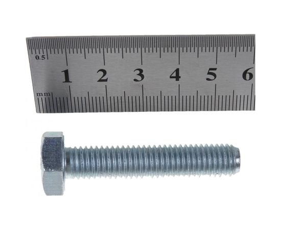 Болт Метиз-Эксперт М10х50 5.8 Оц DIN 933 уп. 150 шт. 00-00018216 – изображение 2