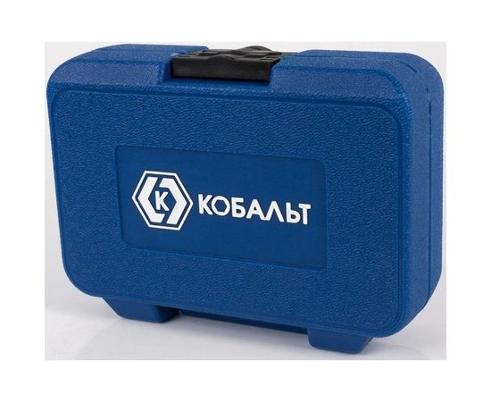 Набор ударных торцевых головок 1/2, Cr-Mo, 11шт, кейс КОБАЛЬТ 010302-11 – изображение 3