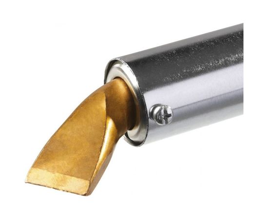 Паяльник с деревянной рукояткой и долговечным жалом, 200Вт, клин Зубр МАСТЕР 55303-200 – изображение 2