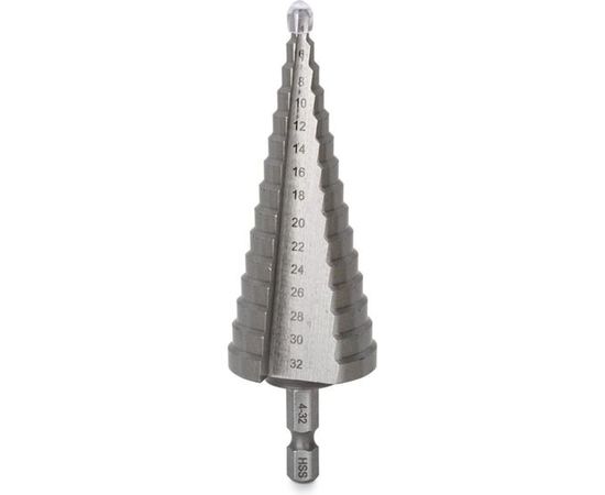 Сверло ступенчатое по металлу (4-32 мм; шестигранный хвостовик) VIRA RAGE 554002 – изображение 2