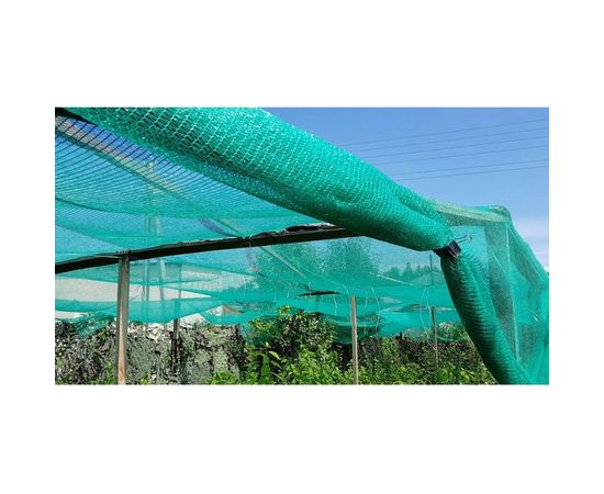 Сетка фасадная зеленая (3х100 м; 35 гр/м2) Промышленник 353100 – изображение 2