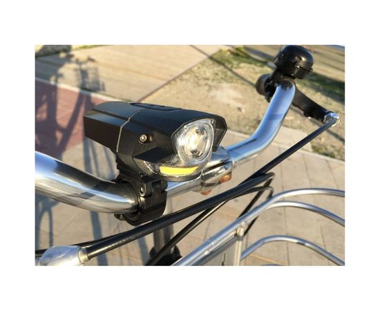 Велосипедный фонарь ЭРА VA-901 5Вт COB, подсветка колеса, алюминий, литий, зарядка от USB, бл Б0033767 – изображение 3