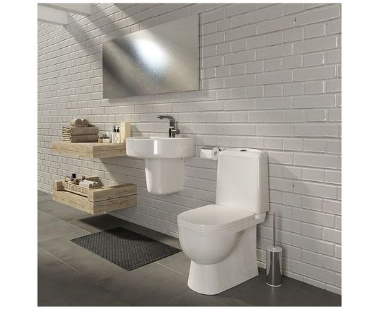 Унитаз-компакт Sanita Luxe Best с быстросъемным сиденьем-микролифт 00008320 BSTSLCC04020522 – изображение 5