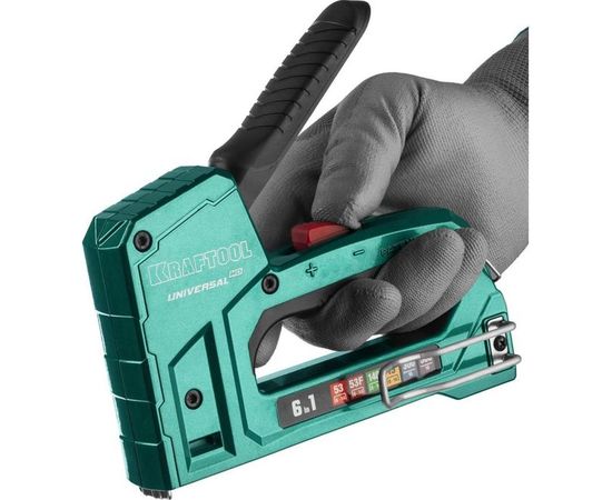 Алюминиевый cтеплер 53 (6-14мм)/140 (8-14мм)/13/ 53F/300/500 KRAFTOOL Universal-HD 3188 – изображение 6