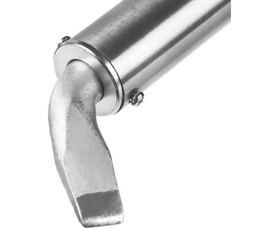 Паяльник с выключателем, пластмассовой рукояткой и долговечным жалом, 200Вт, клин Зубр ПРОФЕССИОНАЛ 55301-200 – изображение 8