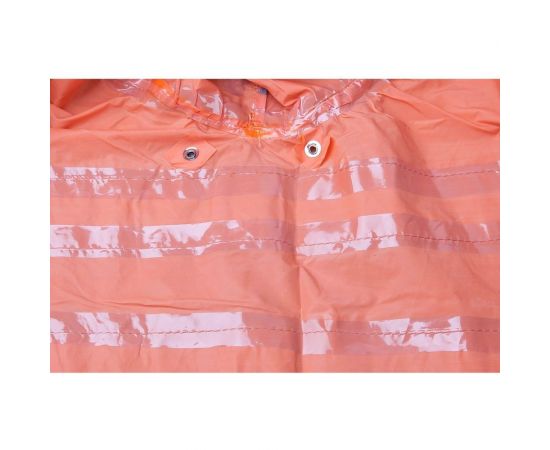 Нейлоновый плащ-дождевик на молнии ЗУБР, сигнальный цвет, р. 52-54 11617-52 – изображение 7