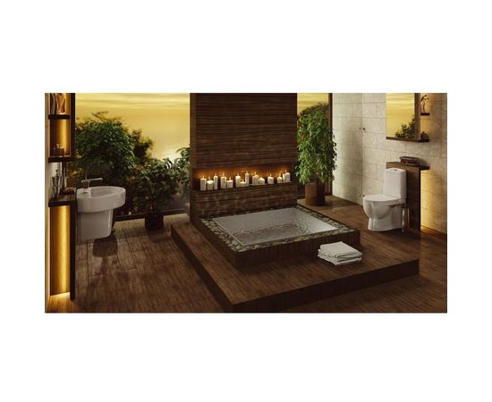 Унитаз-компакт Sanita Luxe Best с быстросъемным сиденьем-микролифт 00008320 BSTSLCC04020522 – изображение 6