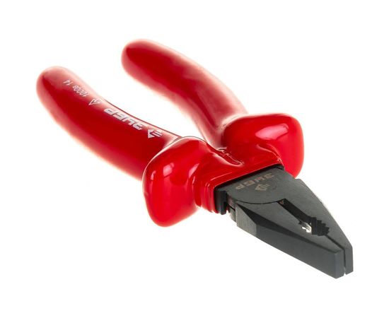 Набор: диэлектрический, высоковольтный губцевый инструмент, до ~1000В, 7шт Зубр ЭКСПЕРТ 2214-H7_z01 – изображение 5