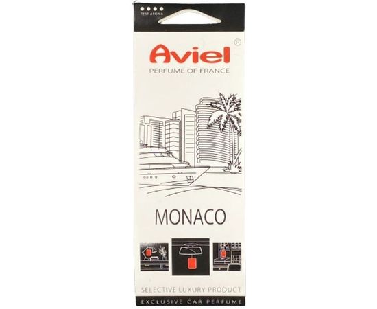 Картонный ароматизатор Aviel MONACO 31907 