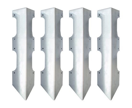 Колышки для деревянных грядок, в упаковке 4 шт. Delta-Park CB30-2Zn 3003002 