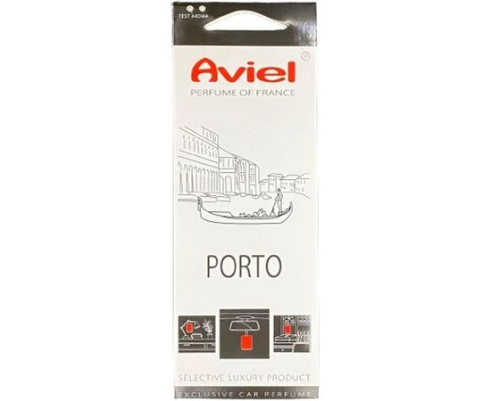 Картонный ароматизатор Aviel PORTO 32027 