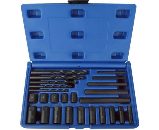 Набор экстракторов и свёрел (25 предметов) KING TONY 11225SQ 