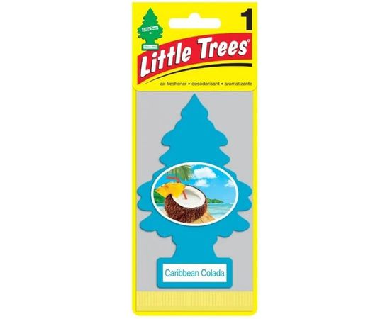 Ароматизатор елочка Car-Freshner Карибский коктейль U1P-10324-RUSS 
