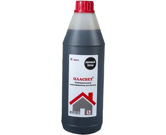 Пластификатор повышающий прочность бетона AlfaBet Пласбетон 1 л 20134 