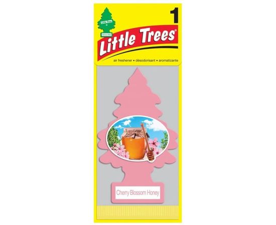 Ароматизатор Ёлочка Car-Freshner Медовая вишня U1P-10476-RUSS 