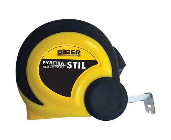 Рулетка (обрезиненный корпус, 3 м х 16 мм) Biber STIL 40081 тов-173005 