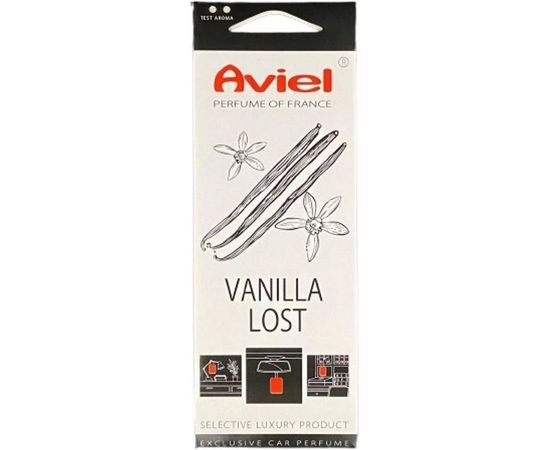 Картонный ароматизатор Aviel VANILLA LOST 32010 