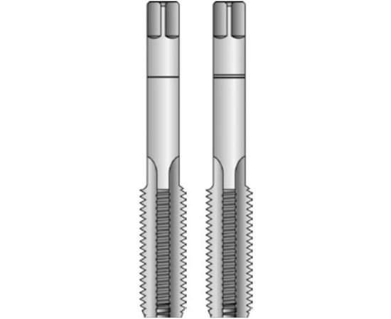Набор метчиков из 2-х шт Bucovice Tools BSW 3/32-48 HSS 141332 