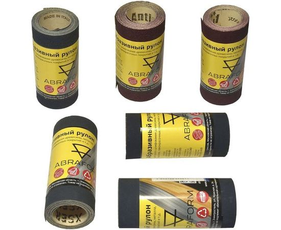 Набор из 6-ти абразивных рулонов ABRAFORM DIY classic R6 AF-DIY-R6 