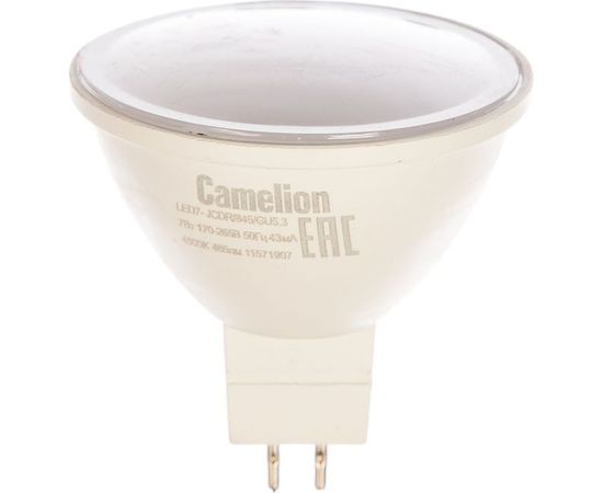 Светодиодная лампа 7Вт 220В Camelion LED7-JCDR/845/GU5.3 11657 – изображение 2