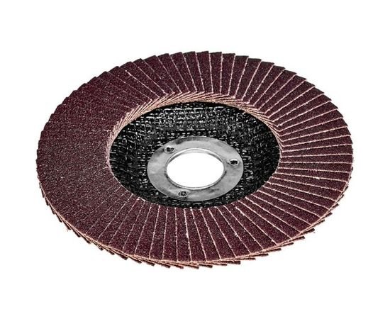 Круг лепестковый торцевой F1 (125х22.2 мм; Р40) Cuttori 200002 – изображение 2