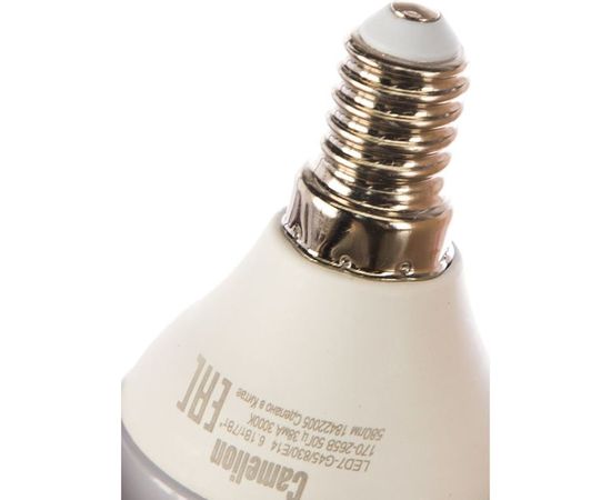 Светодиодная лампа 7Вт 220В Camelion LED7-G45/830/E14 12069 – изображение 3