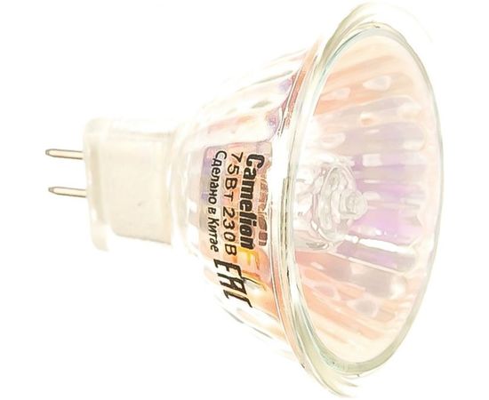 Галогенная лампа с защитным стеклом Camelion JCDR 75W 220V 50mm 1954 – изображение 2