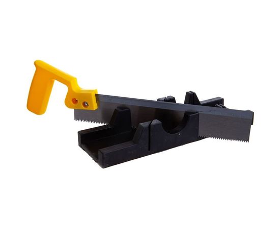 Стусло пластмассовое с пилой Biber 85235 тов-080832 – изображение 2