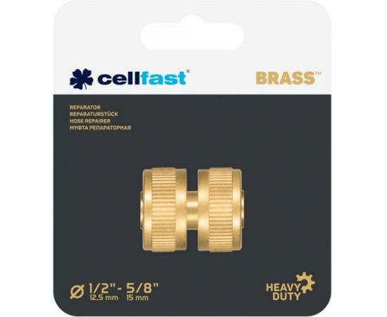 Муфта репараторная (1/2; латунь) BRASS Cellfast 52-800 – изображение 2