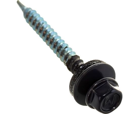 Кровельный саморез Daxmer 4,8х50 RAL 7024 6238 – изображение 3