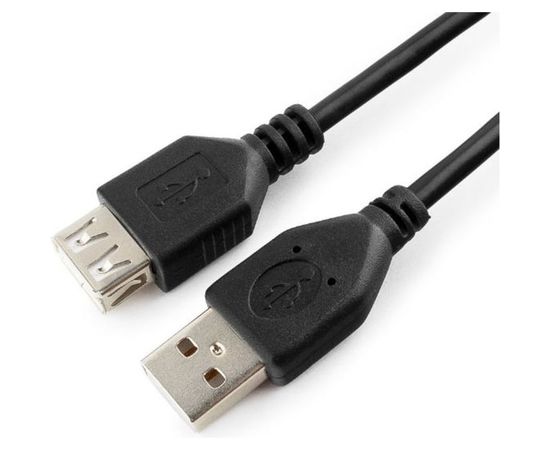 Кабель-удлинитель Cablexpert USB 2.0 Pro, AM/AF, 1.8м, экран, черный CCF-USB2-AMAF-6 – изображение 4