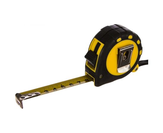 Рулетка (обрезиненный корпус, 3 м х 16 мм) Biber STANDART 40091 тов-173010 – изображение 3