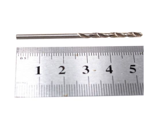 Сверло по металлу Премиум (2 шт; 2.5 мм; HSS) Biber 73525 тов-161132 – изображение 2