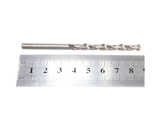 Сверло спиральное по металлу (2 шт; 5х86 мм; ц/х; HSS-G; DIN338) Cuttori 130050 – изображение 4