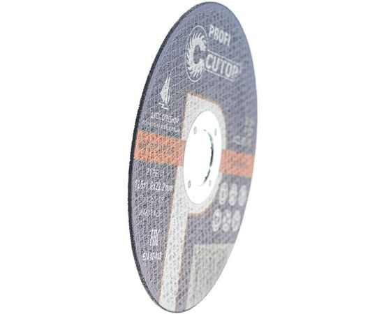 Набор отрезных дисков CUTOP по металлу и нержавеющей стали Т41-125x1.0x22.2 мм 10 шт. 50-410 – изображение 5